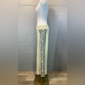 Pari Desai Chainz Jacquard Knit Sweater Pants‎ -Women's Size Small/Medium